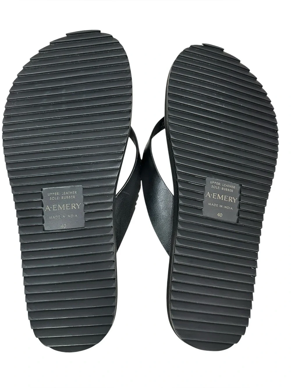 A.Emery Flora leather thong sandals